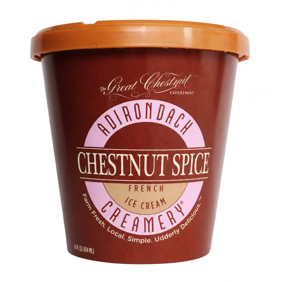 Pint of Chestnut Spice Ice Cream